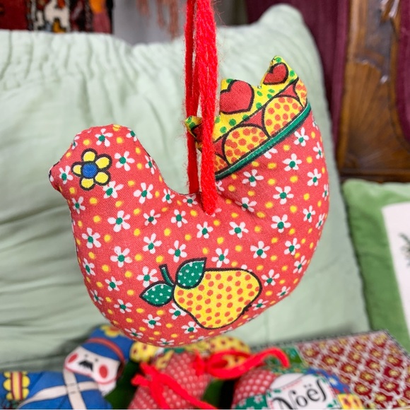 70s Patchwork Ornament Set - Picture 5 of 7